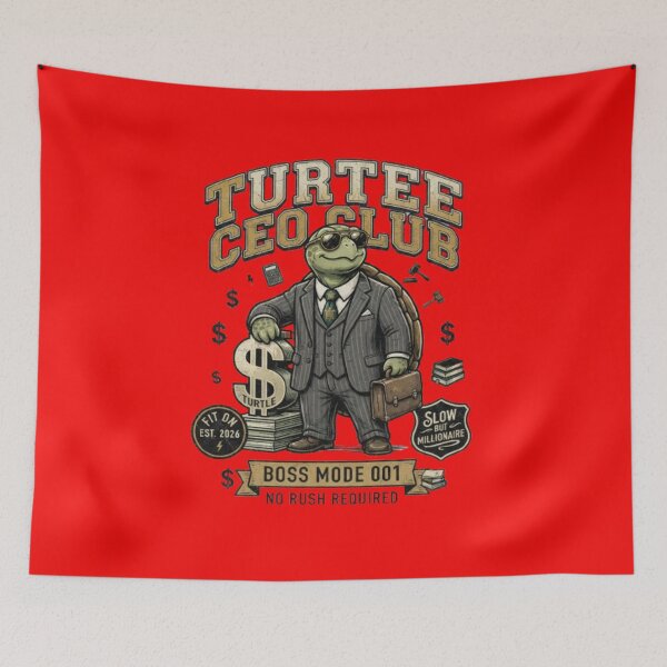 Item preview, Turtle CEO Club Funny Business Turtle Shirt designed and sold by Fit On.