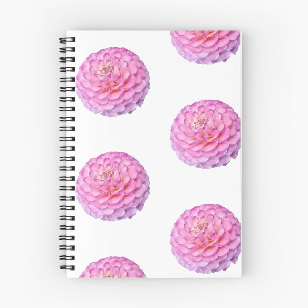 Item preview, Pink Pompon Dahlia Wizard Of Oz For Bringing Positive Vibes and Strength To Oneself and The World White Background designed and sold by BOKEbyTC.