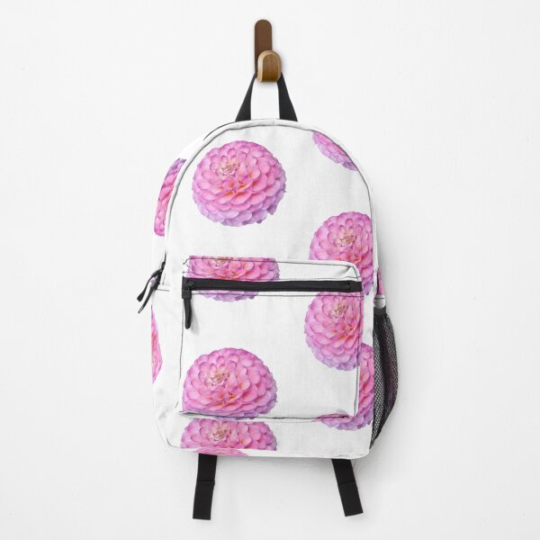 Item preview, Pink Pompon Dahlia Wizard Of Oz For Bringing Positive Vibes and Strength To Oneself and The World White Background designed and sold by BOKEbyTC.