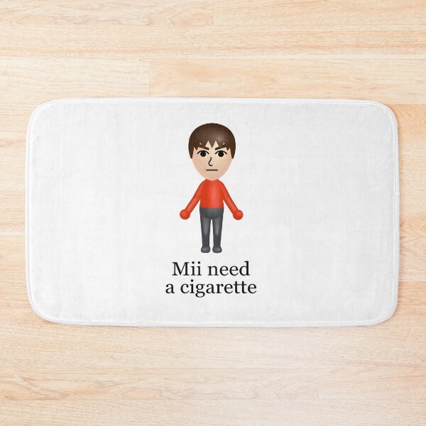Item preview, Original Mii Need A Cigarette Meme designed and sold by regina-society.