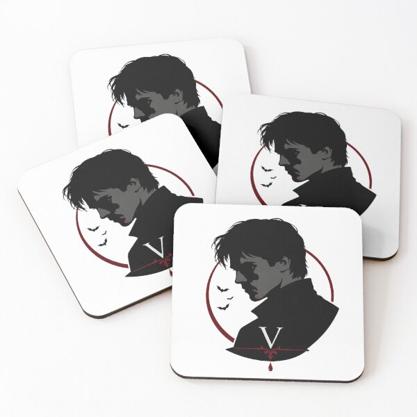 Item preview, Minimalist Gothic Vampire Silhouette designed and sold by teamzeta.
