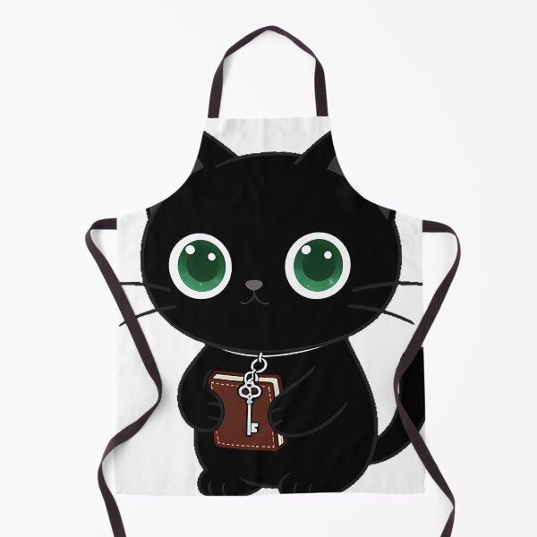 Item preview, Black Cat with Pocket Book and Key designed and sold by IllumeInk.