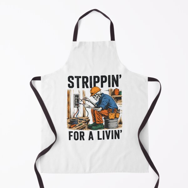 Item preview, Skeleton Electrician Strippin' For a Livin' designed and sold by wansilastomi.