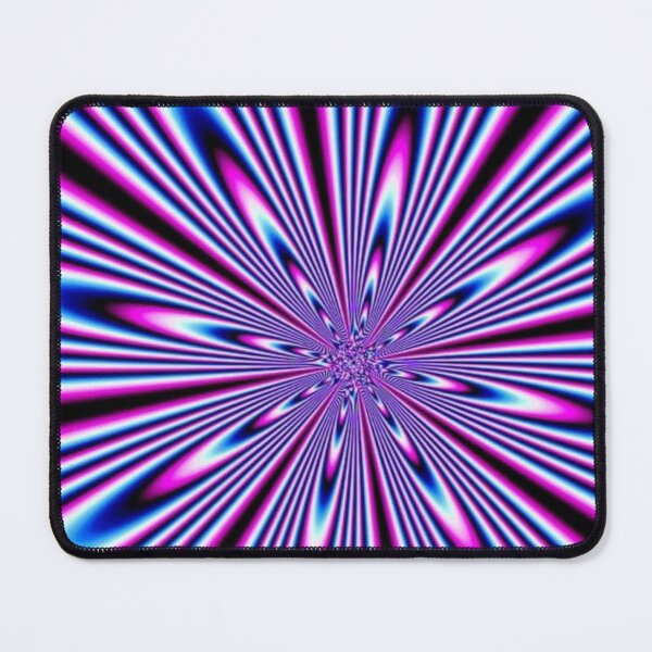 Item preview, Psychedelic Optical Illusion Hypnotic Neon Starburst Pattern designed and sold by LYAN-STORE.