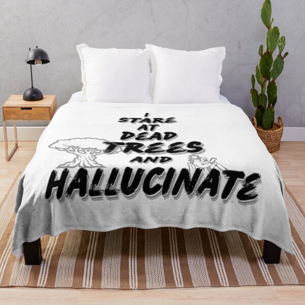 Item preview, I Stare At Dead Trees And Hallucinate Reading Humour Graphic designed and sold by Snedsdigital.