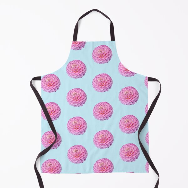 Item preview, Pink Pompon Dahlia Wizard Of Oz For Bringing Cuteness To Oneself and The World Baby Blue Background designed and sold by BOKEbyTC.