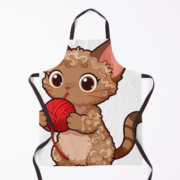 Item preview, Devon Rex with Yarn Ball designed and sold by pumsquare.