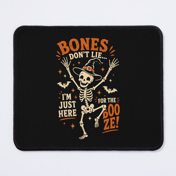 Item preview, Bones Don't Lie Funny Halloween Skeleton designed and sold by Canvas-Whispers.