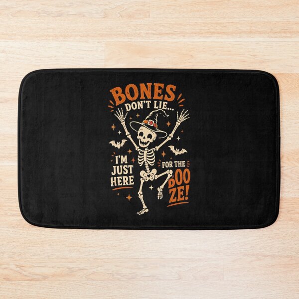 Item preview, Bones Don't Lie Funny Halloween Skeleton designed and sold by Canvas-Whispers.