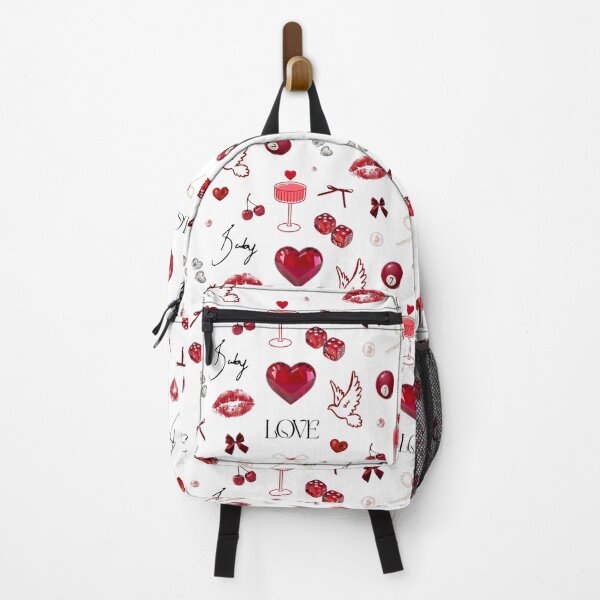 Item preview, Y2K Love Cherry Valentine Pattern designed and sold by jianina-alondra.