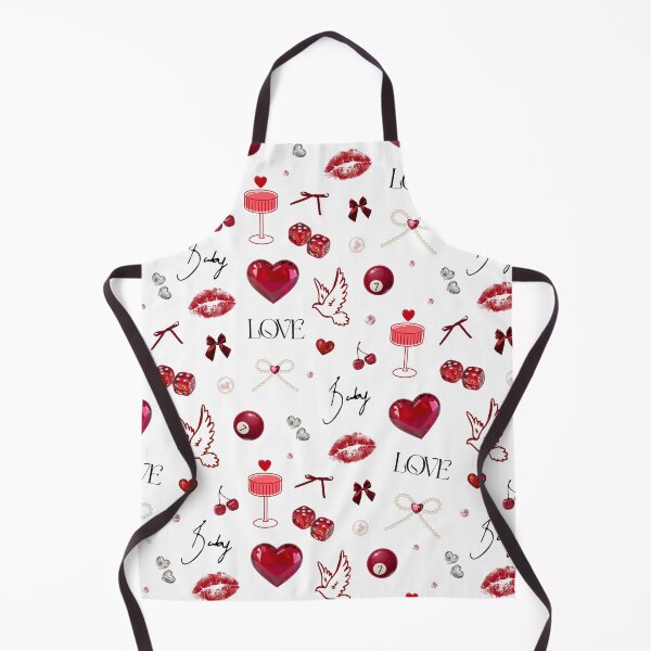Item preview, Y2K Love Cherry Valentine Pattern designed and sold by jianina-alondra.
