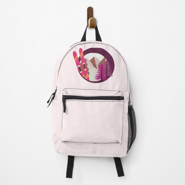 Item preview, Retro Ski Badge - magenta sepia designed and sold by Home Cyn Home.