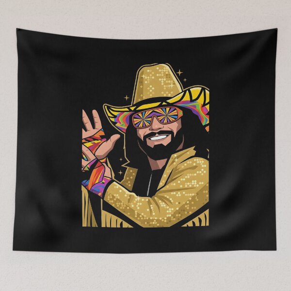 Item preview, Randy savage vector art designed and sold by Rusdiii.