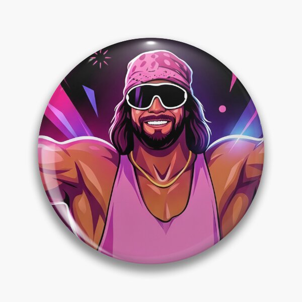 Item preview, Randy savage vector art designed and sold by Rusdiii.
