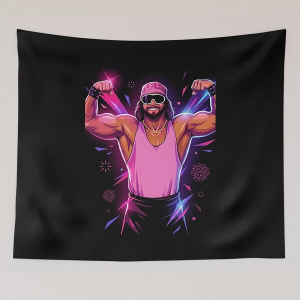 Item preview, Randy savage vector art designed and sold by Rusdiii.