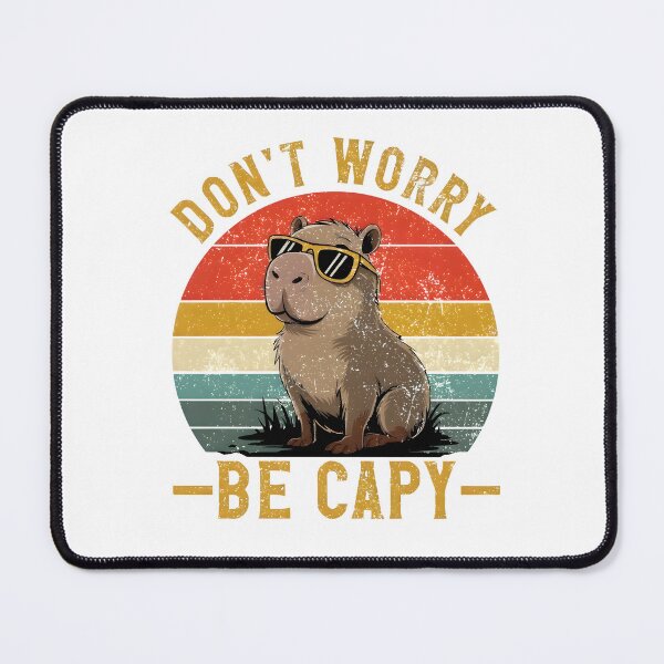 Item preview, Don't Worry Be Capy Swag Capybara designed and sold by regina-society.