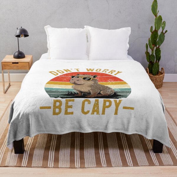 Item preview, Don't Worry Be Capy Swag Capybara designed and sold by regina-society.