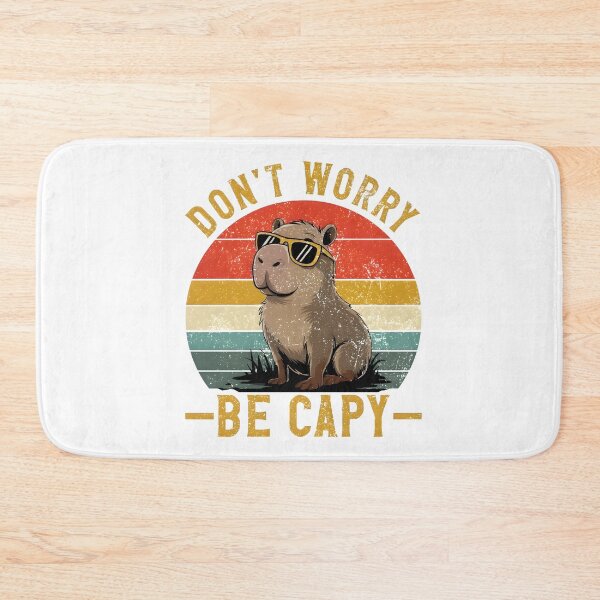 Item preview, Don't Worry Be Capy Swag Capybara designed and sold by regina-society.