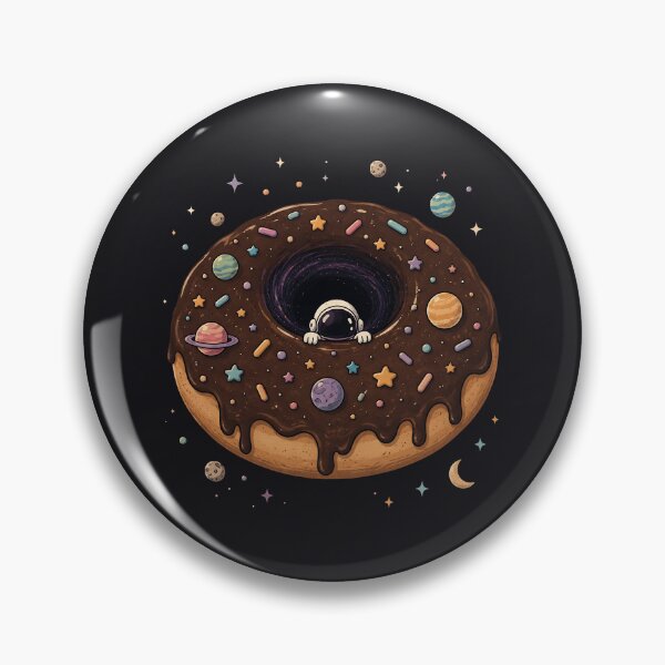 Item preview, Black Hole Donut Galactic Deliciousness  designed and sold by Lina Caro.