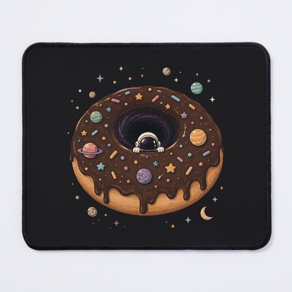 Item preview, Black Hole Donut Galactic Deliciousness designed and sold by Lina Caro.