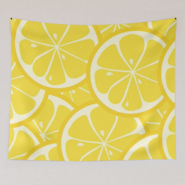 Item preview, Fresh Lemon Slices Seamless Summer Fruit Pattern designed and sold by LYAN-STORE.