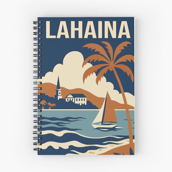 Item preview, Lahaina Travel Poster designed and sold by rogue-design.