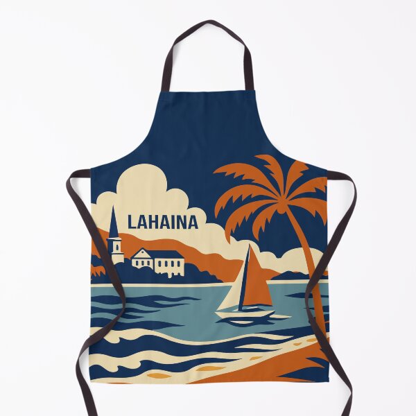 Item preview, Lahaina Travel Poster designed and sold by rogue-design.