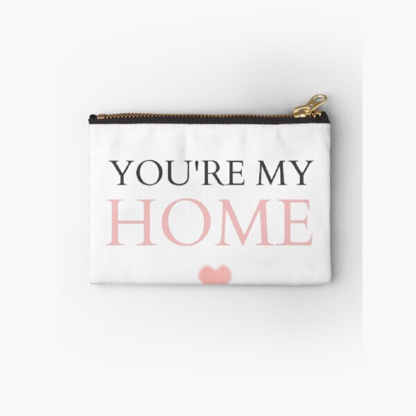 Item preview, You’re My Home ♡ | Romantic Love Quote Sticker designed and sold by Tiny-Doodle-Co.