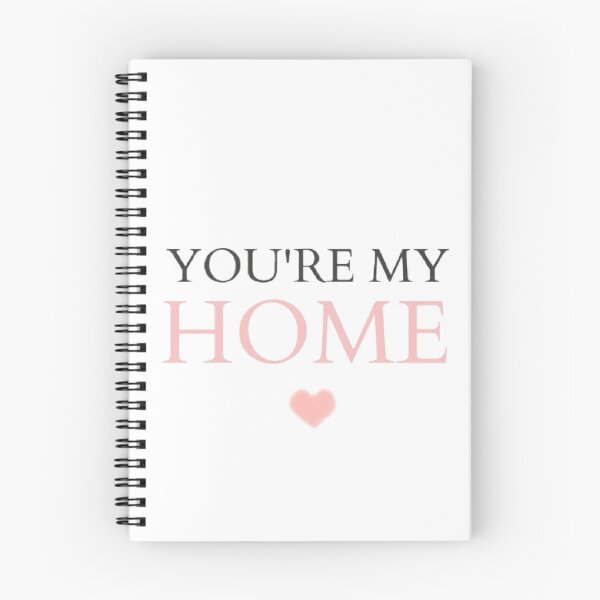 Item preview, You’re My Home ♡ | Romantic Love Quote Sticker designed and sold by Tiny-Doodle-Co.