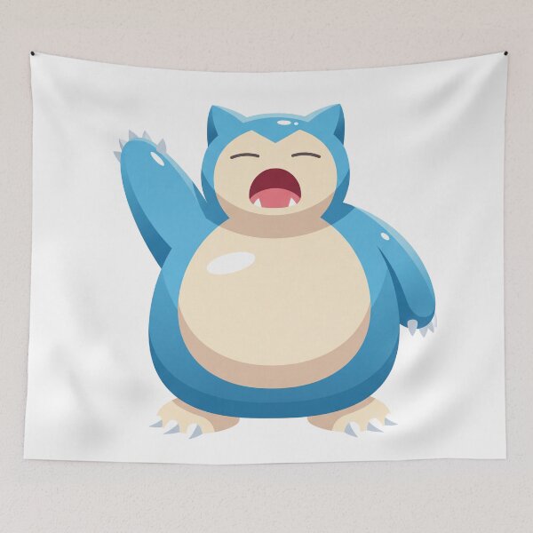Item preview, Snorlax Hi illustation designed and sold by mackartist.