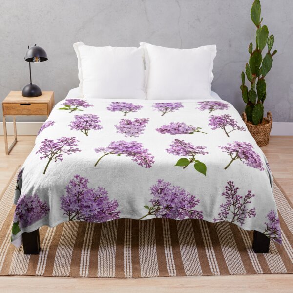 Item preview, Vintage Purple Lilac Flower Bouquet Set Botanical Floral Aesthetic designed and sold by Rehnair.
