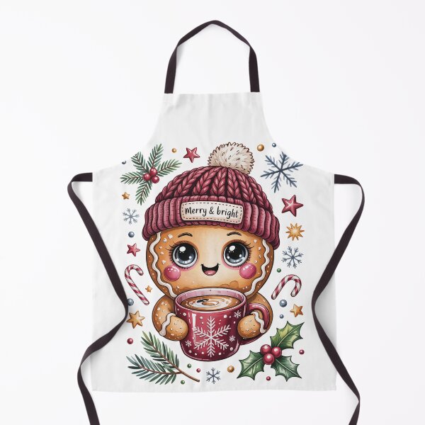Item preview, cute gingerbread christmas mug cozy holiday designed and sold by jkrphoto.
