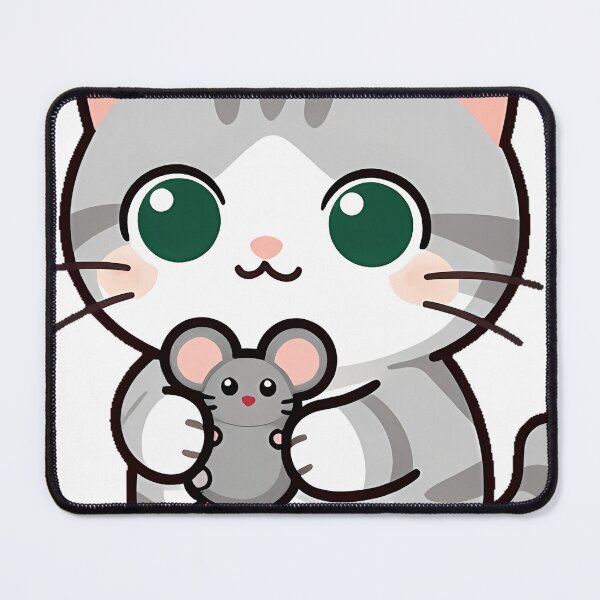 Item preview, American Shorthair with Mouse Toy designed and sold by pumsquare.