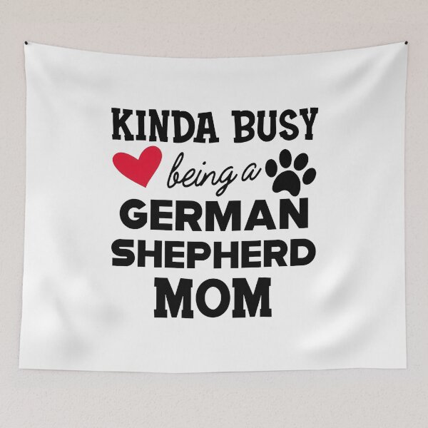 Item preview, Kinda Busy Being a German Shepherd Mom Design designed and sold by Dmo3HarkoArt.