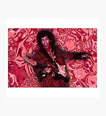 Jimi Hendrix Photographic Print
