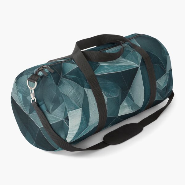 Item preview, Dark Teal Geometric Low Poly Abstract Crystal Texture designed and sold by LYAN-STORE.