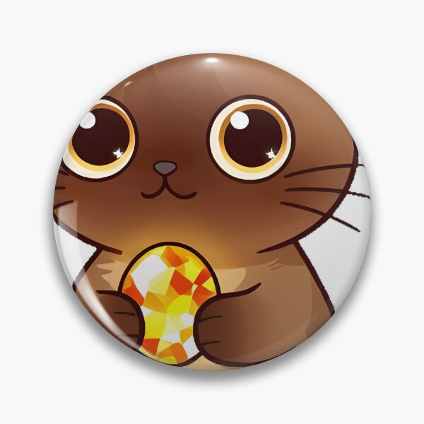 Item preview, Burmese Cat with Amber Gem designed and sold by pumsquare.