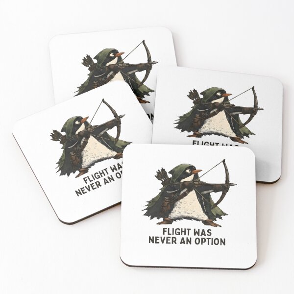 Item preview, Flight Was Never An Option - Funny Penguin designed and sold by regina-society.