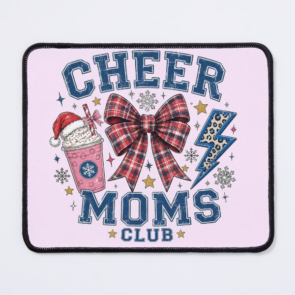 Item preview, Coquette Christmas Cheer Moms Club Pink Bow Santa Hat Iced Coffee designed and sold by Yellowriversss.