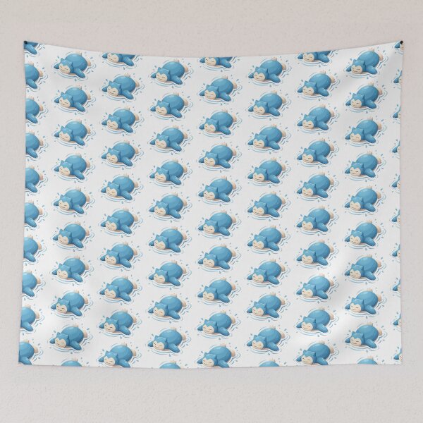 Item preview, snorlax sleeping illustration designed and sold by mackartist.