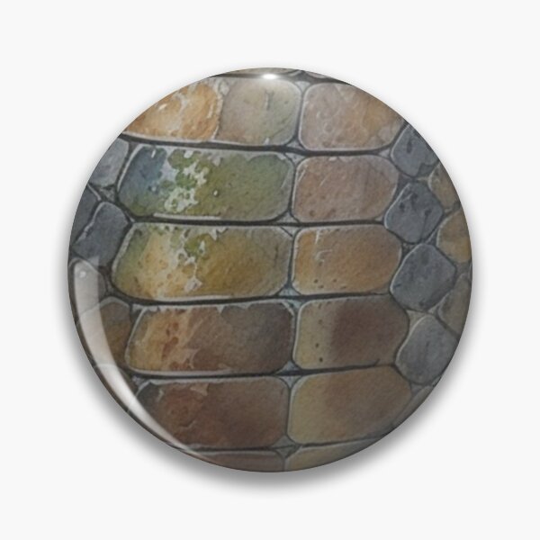 Item preview, Stitched Opening Reveals Reptile Skin designed and sold by MoxisWatercolor.