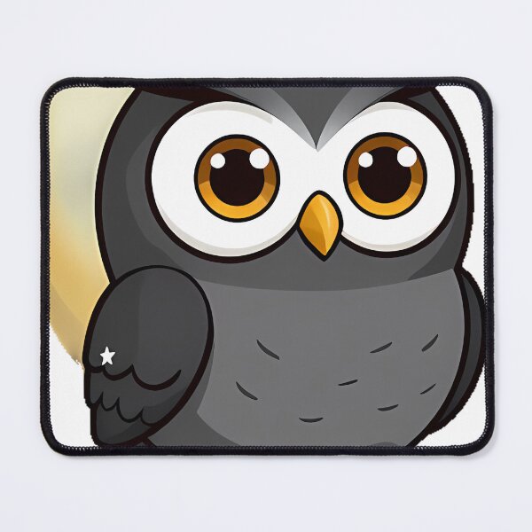 Item preview, Owl with Book and Moon designed and sold by IllumeInk.