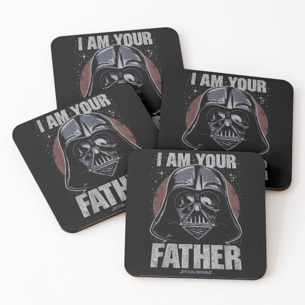 Item preview, Darth Vader I Am Your Father Dark Portrait Disney+ designed and sold by AndrewMiddleton.