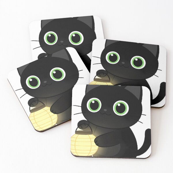 Item preview, Black Shorthair with Lantern designed and sold by pumsquare.
