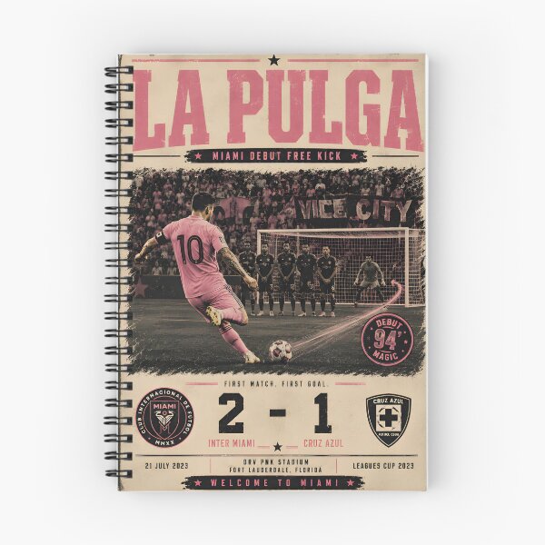 Item preview, LA PULGA FREE KICK designed and sold by AroundFootball.