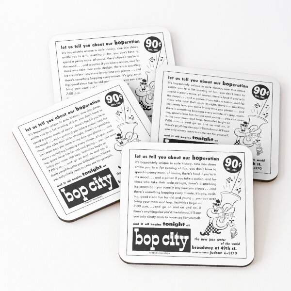 Item preview, Bop City Jazz Club (New York, 1949) designed and sold by redraspus.