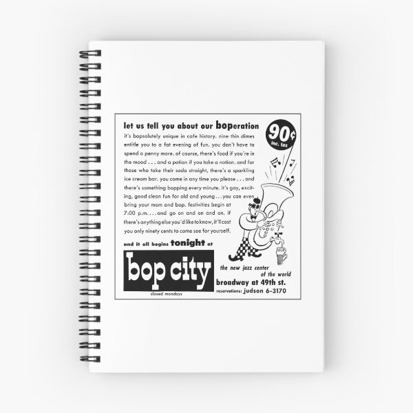Item preview, Bop City Jazz Club (New York, 1949) designed and sold by redraspus.