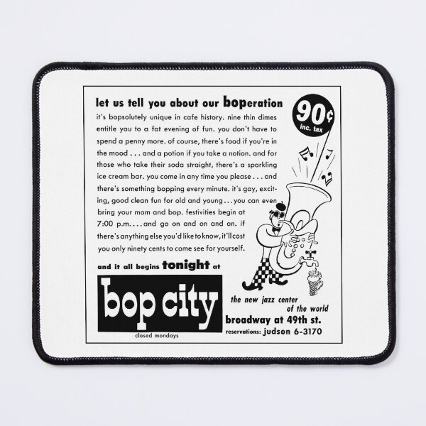 Item preview, Bop City Jazz Club (New York, 1949) designed and sold by redraspus.
