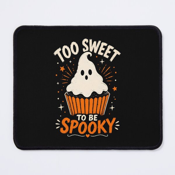 Item preview, Too Sweet To Be Spooky Ghost Cupcake designed and sold by Canvas-Whispers.