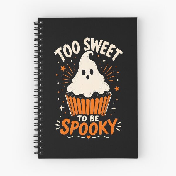 Item preview, Too Sweet To Be Spooky Ghost Cupcake designed and sold by Canvas-Whispers.
